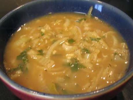 Jemná cibulová polévka - klikněte pro zvětšení